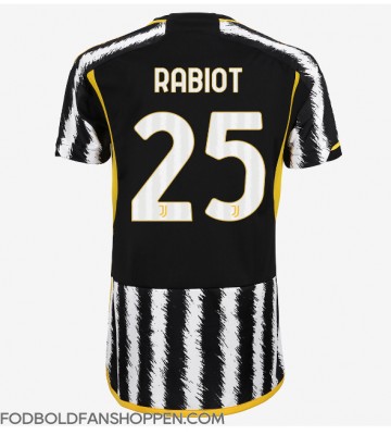 Juventus Adrien Rabiot #25 Hjemmebanetrøje Dame 2023-24 Kortærmet